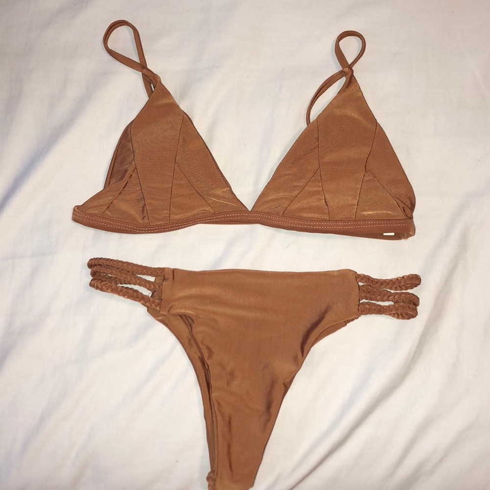 Orange/Brown Zaful bikini